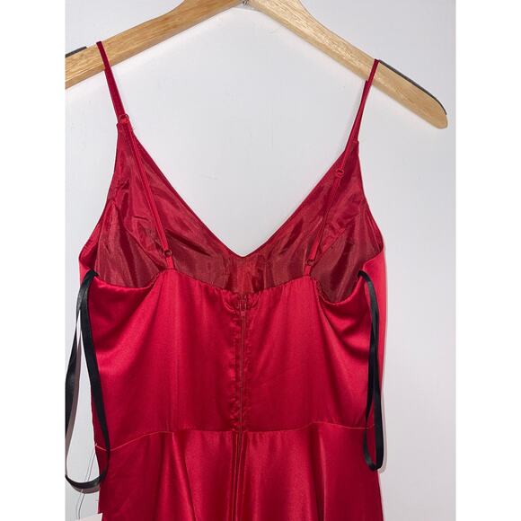 B. Smart Juniors Sleeveless Bodycon Equestrian Red Dress - Picture 3 of 6